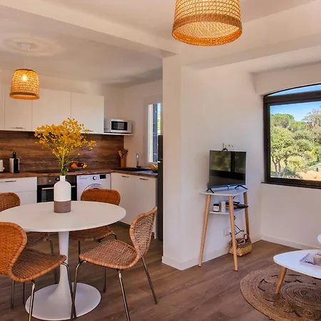 Appart Casa Flo Climatise Au Calme A Calvi A 2km De La Et Du Centre アパート