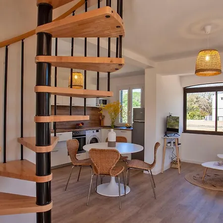 Appart Casa Flo Climatise Au Calme A Calvi A 2km De La Et Du Centre アパート *